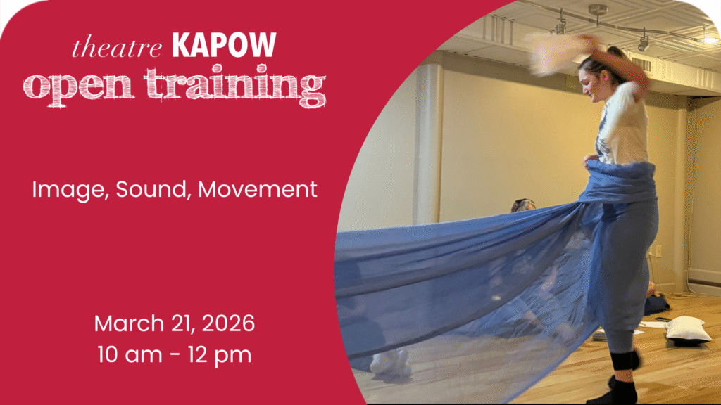 March 2026 Open Training: Image, Sound, Movement