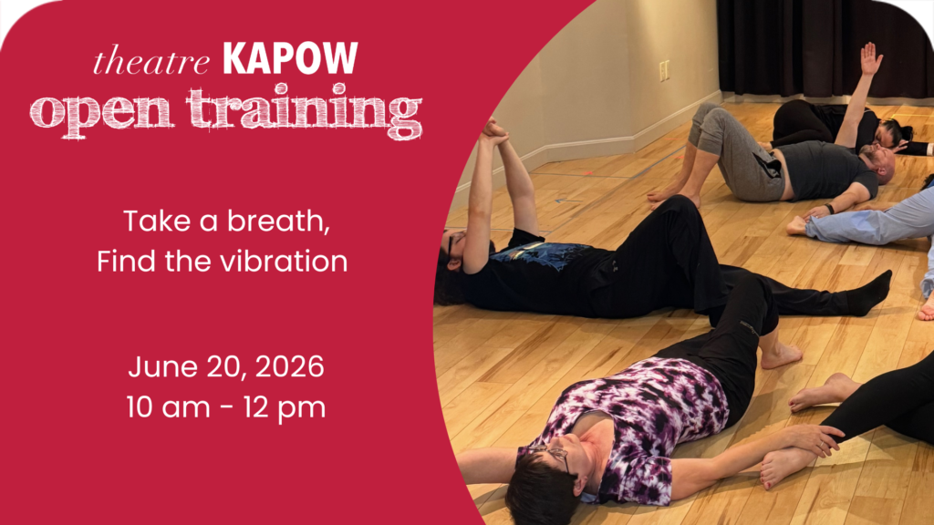June26-open-training - TKapow June Open Training - Breath and Vibration