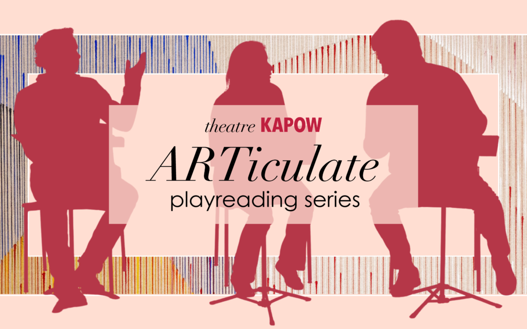 ARTiculate play readings coming to 3S Artspace