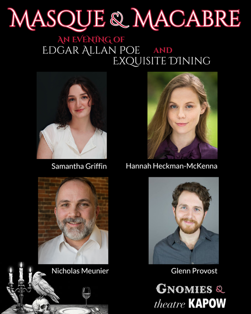 The Cast of Masque and Macabre - Av Evening of Edgar Allen Poe